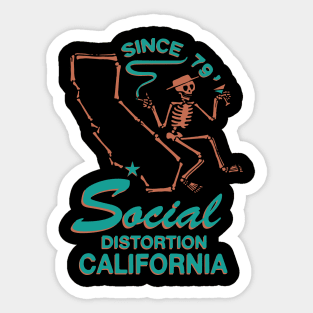 Since 79 California Womens Muscle Sticker